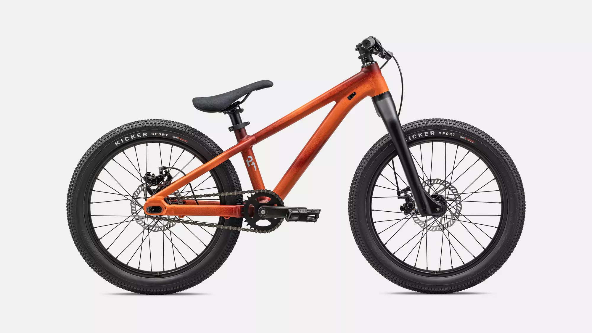 velo de la marque specialized de couleur rusted red/blaze/morning mist