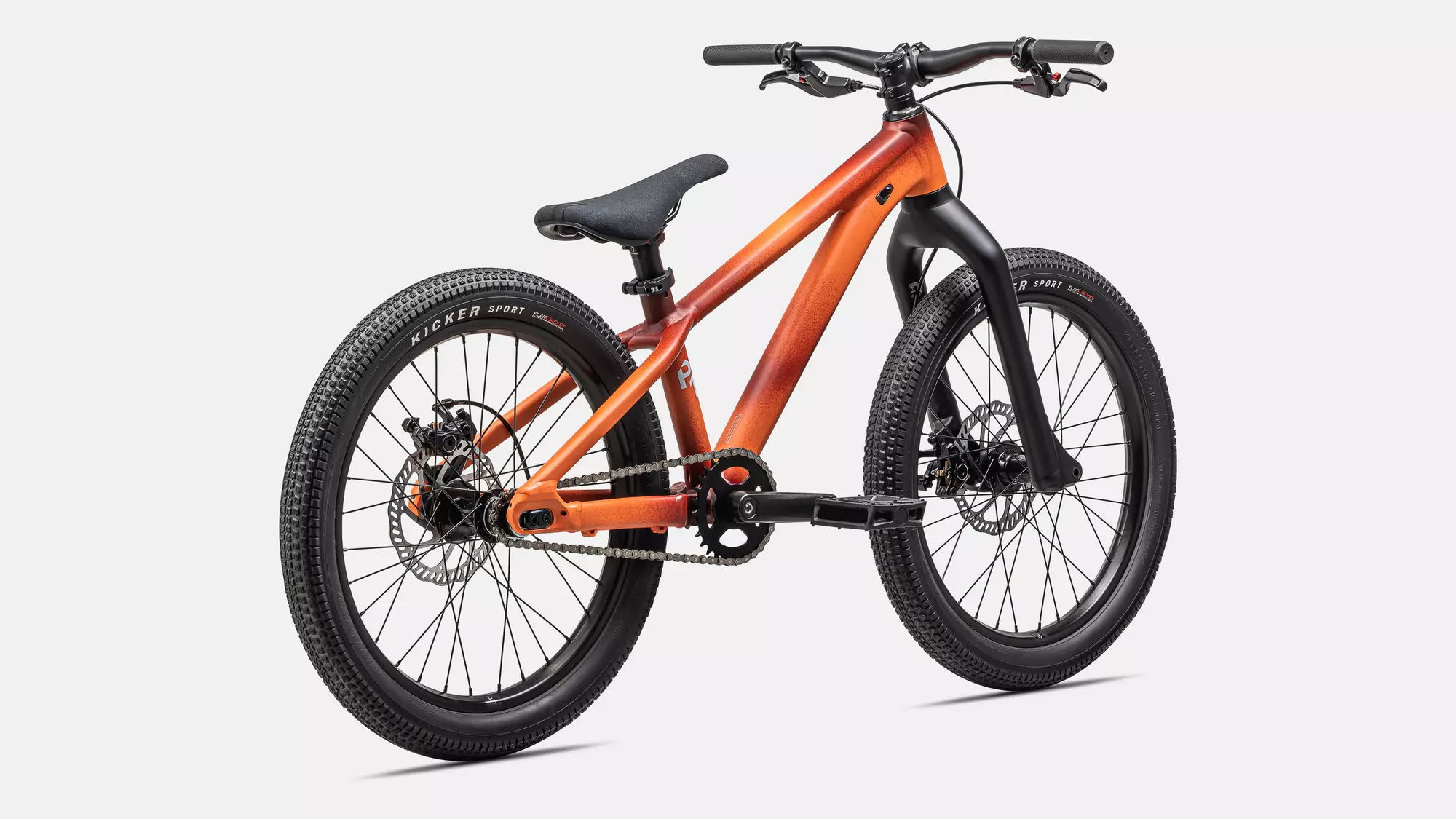 velo de la marque specialized de couleur rusted red/blaze/morning mist