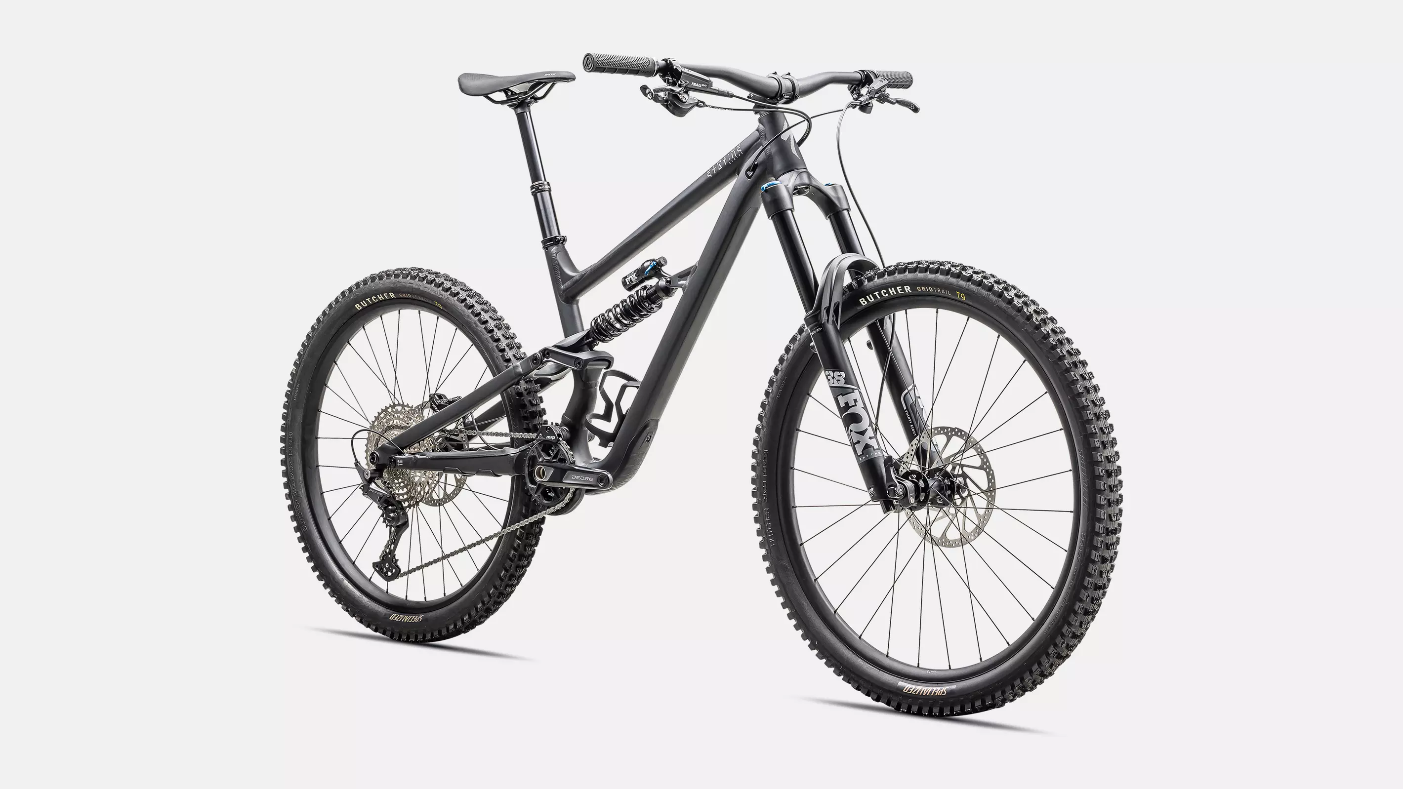 velo de la marque specialized de couleur obsidian/dune white