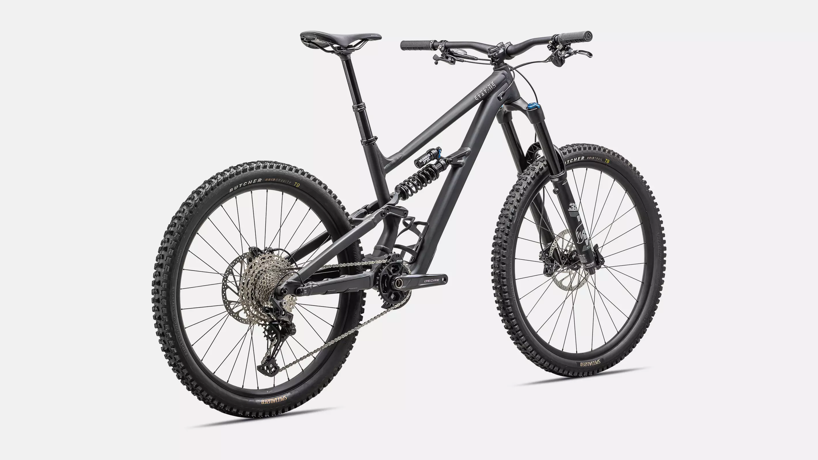 velo de la marque specialized de couleur obsidian/dune white