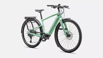 velo de la marque specialized de couleur oasis/dune white
