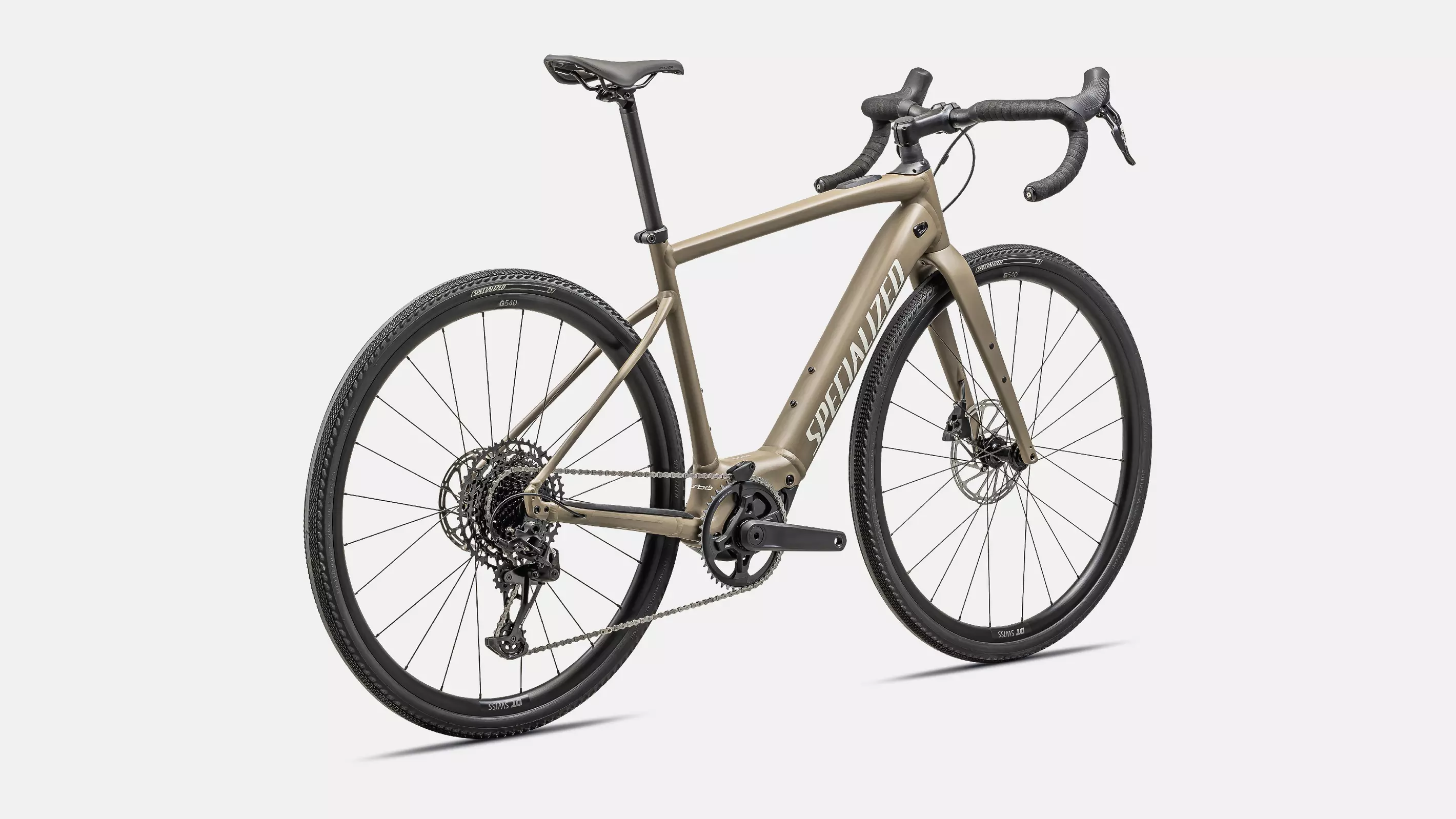 velo de la marque specialized de couleur taupe/birch