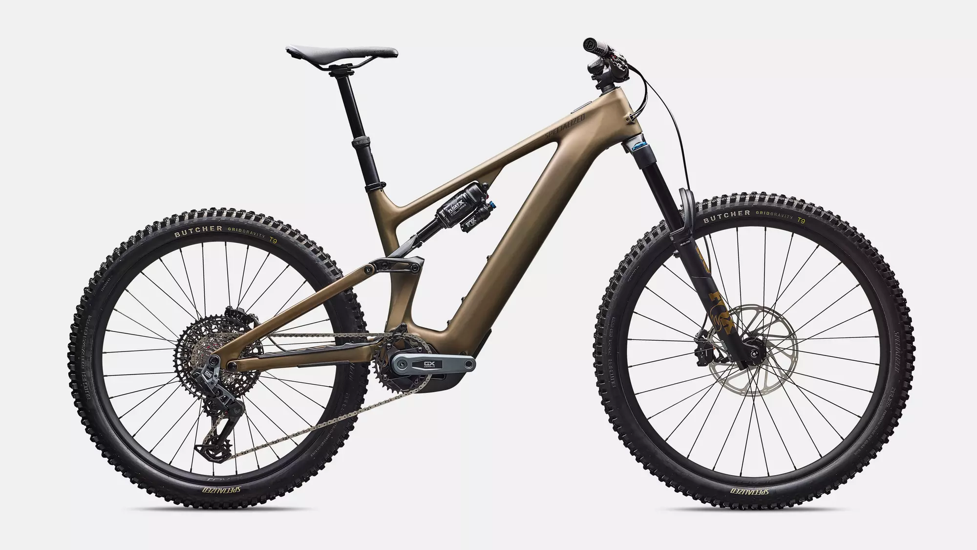 velo de la marque specialized de couleur burnt gold metallic/doppio