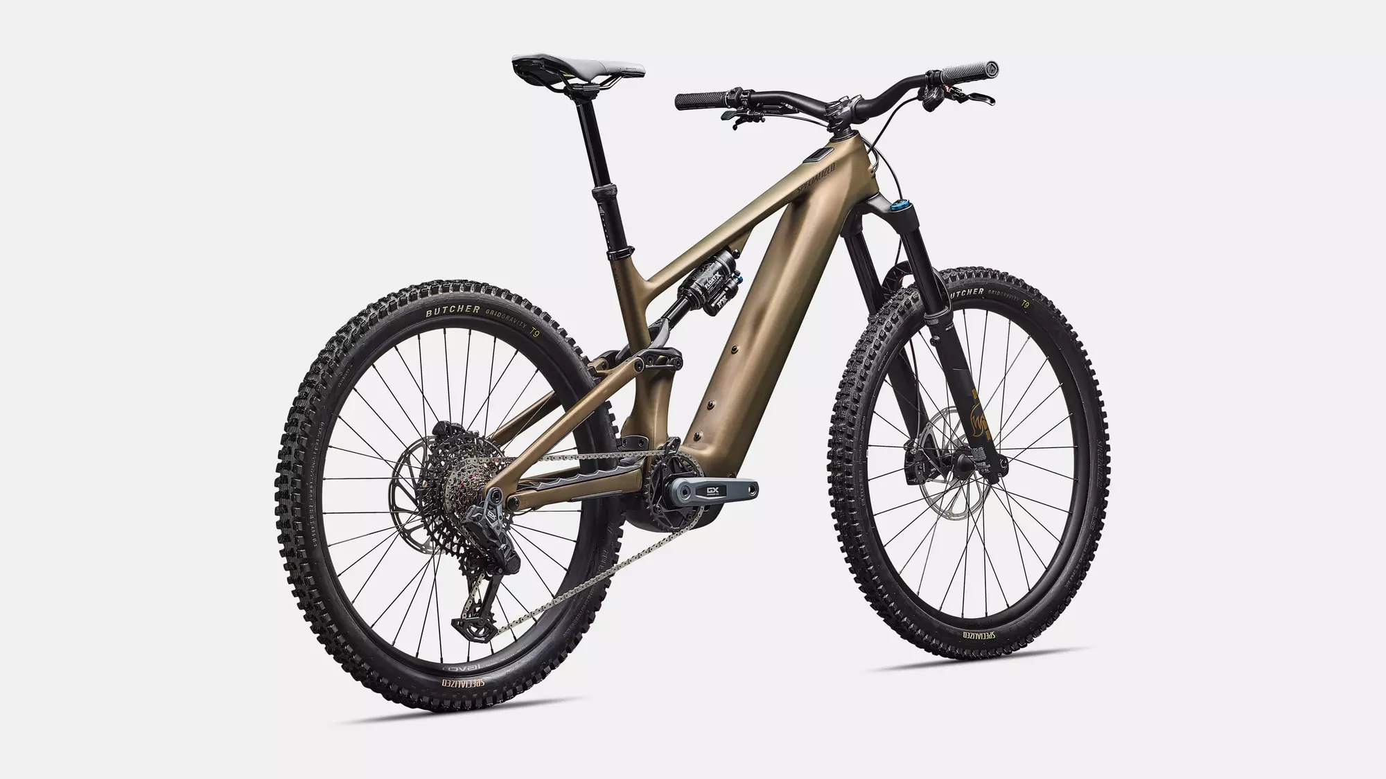 velo de la marque specialized de couleur burnt gold metallic/doppio