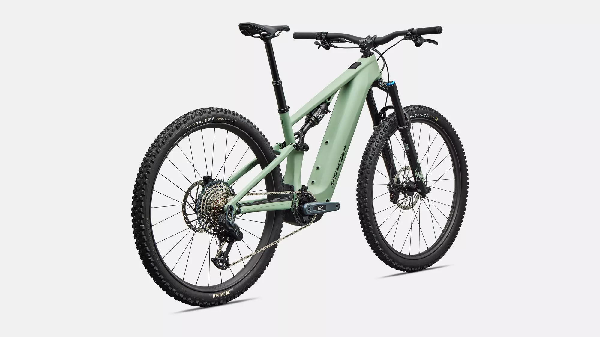 vae de la marque specialized de couleur pistachio/dark moss green