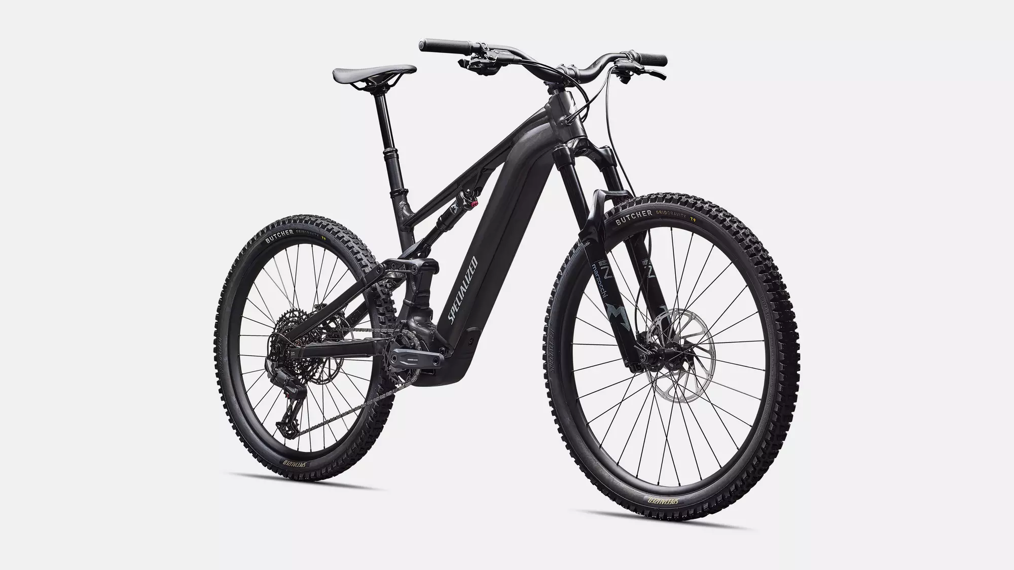 velo de la marque specialized de couleur metallic obsidian/silver dust