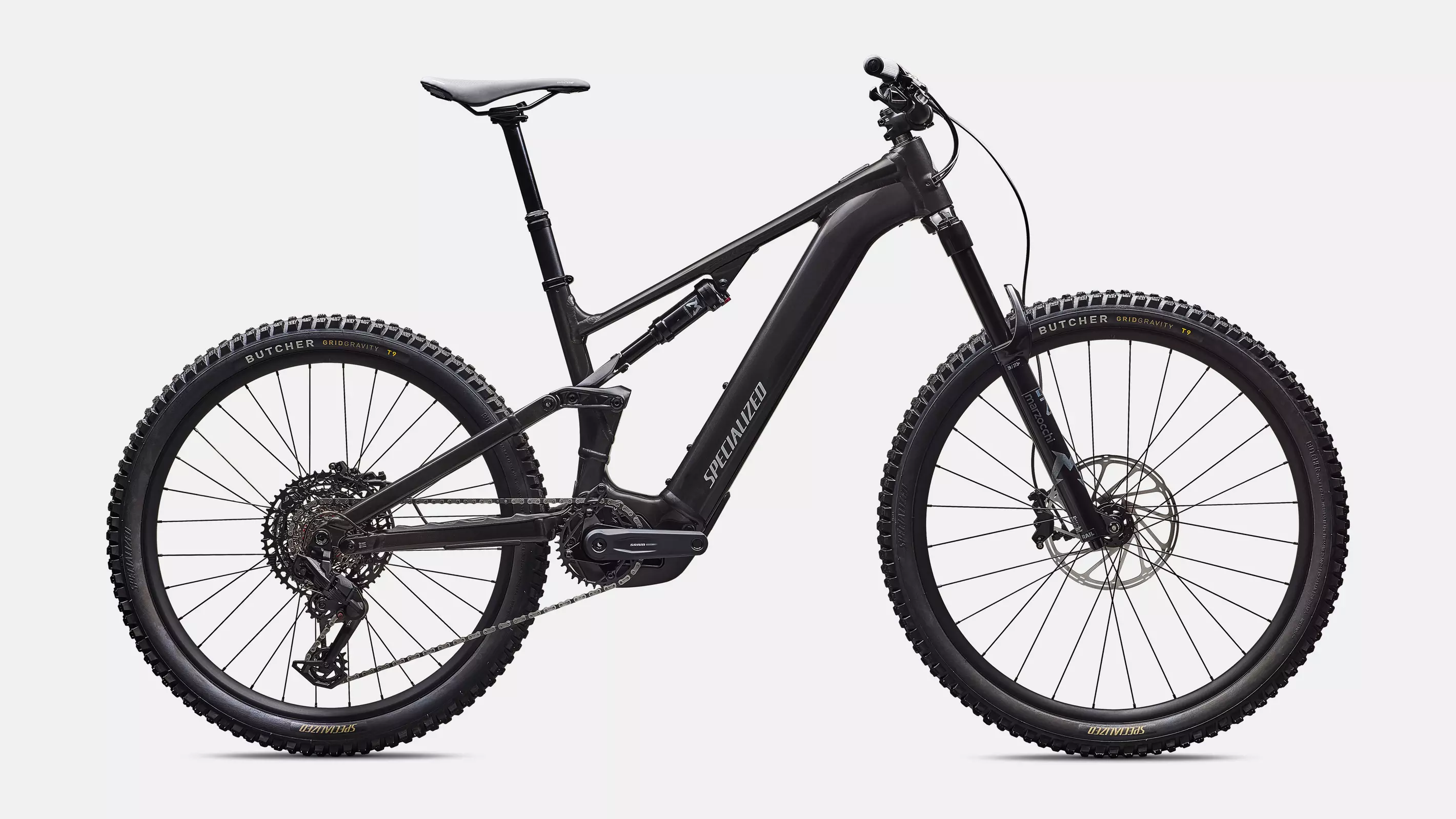 velo de la marque specialized de couleur metallic obsidian/silver dust