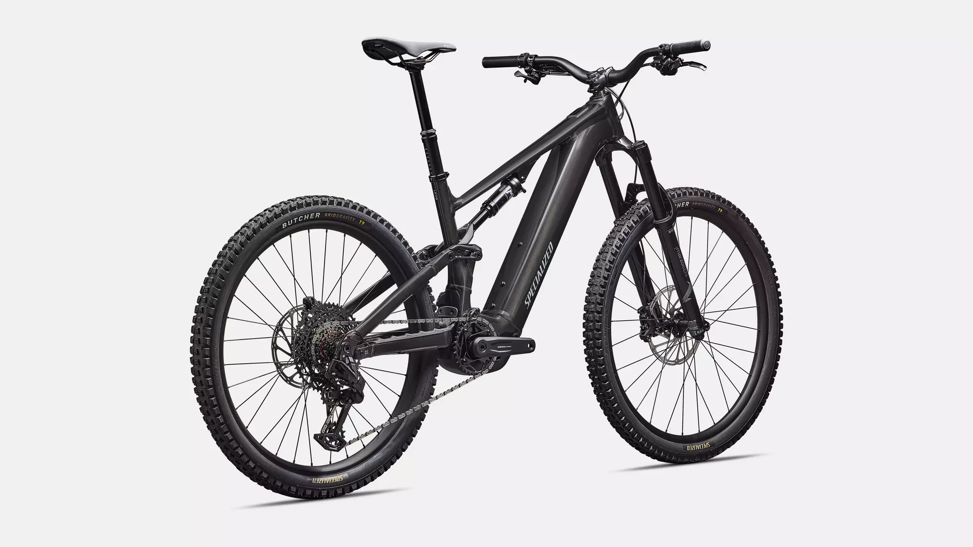 velo de la marque specialized de couleur metallic obsidian/silver dust
