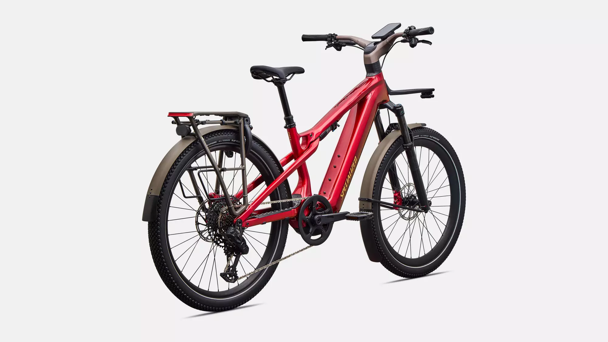 vae de la marque specialized de couleur rbymet/cmlnredgld/gldfl