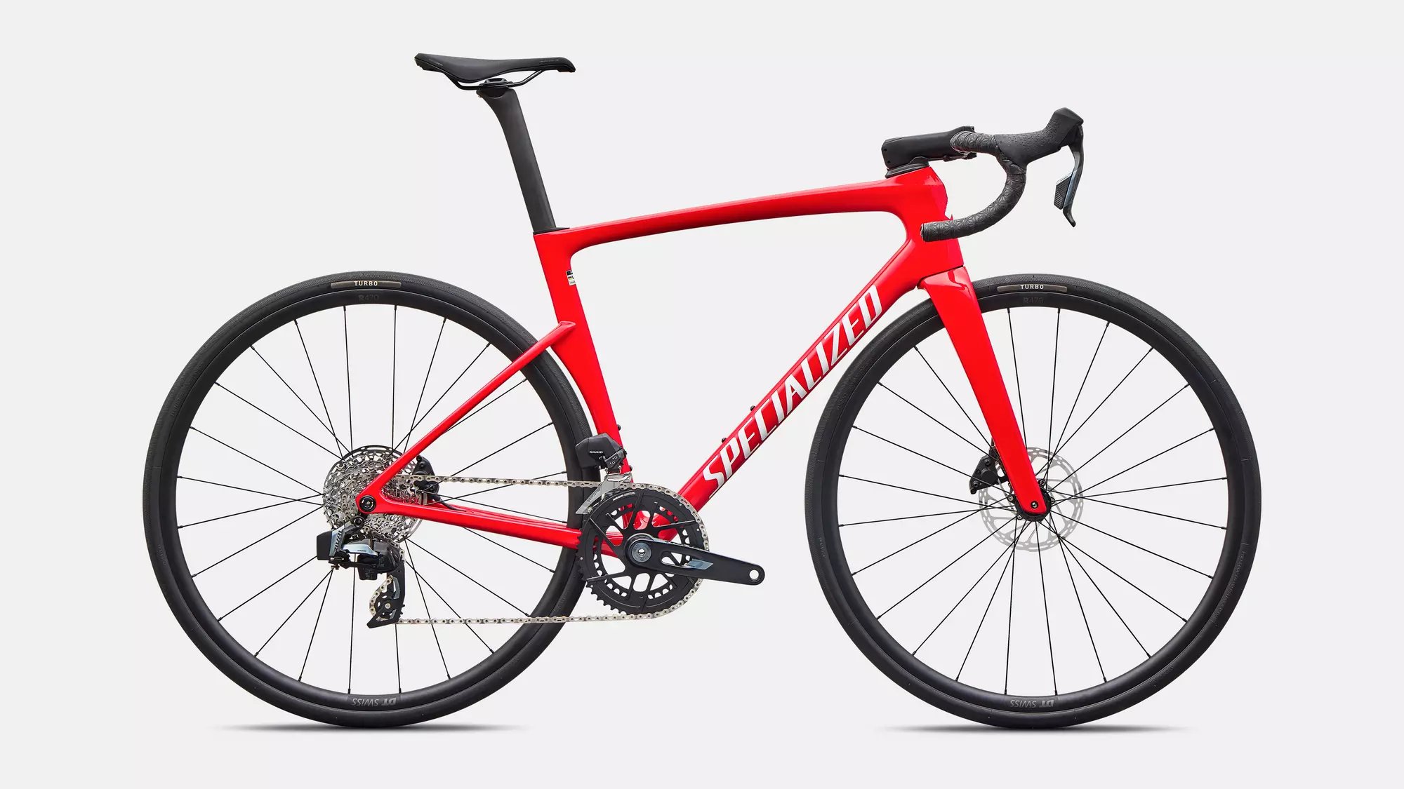 velo de la marque specialized de couleur vivid red/white